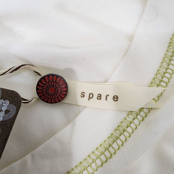 Matilda Jane Tunic Top Medium Ventriloquist Ruffled Striped Hem Flowy Scoop Neck - Picture 16 of 16